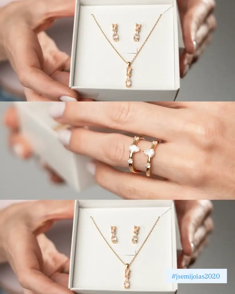 Set Jóias Dourado